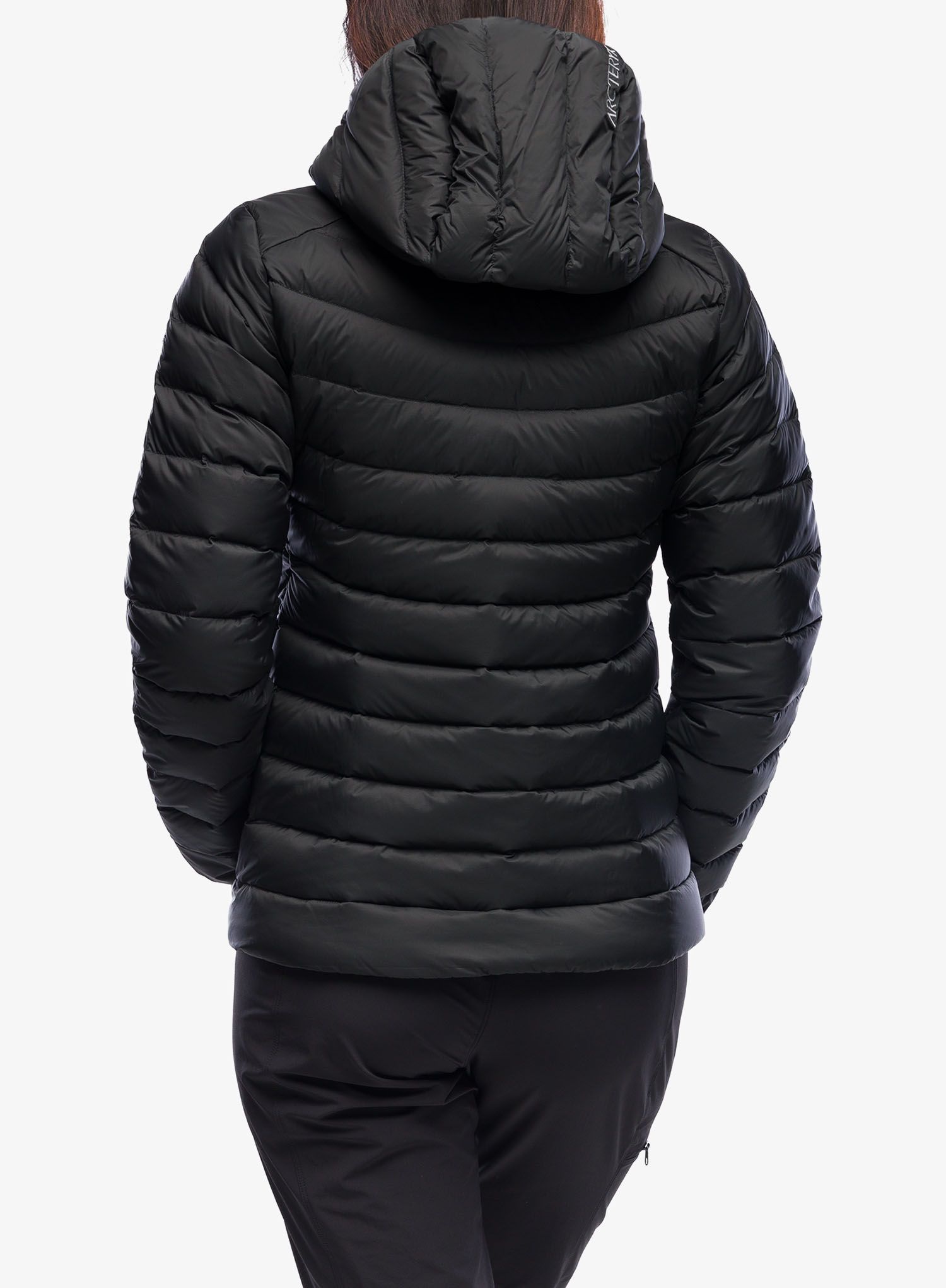 Ženska puhovka Arcteryx Cerium Hoody - blk