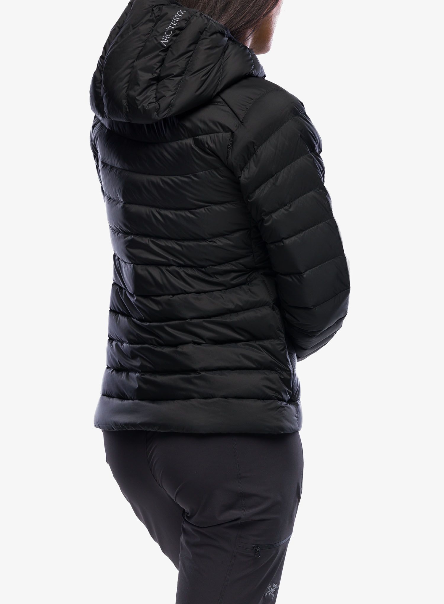 Ženska puhovka Arcteryx Cerium Hoody - blk