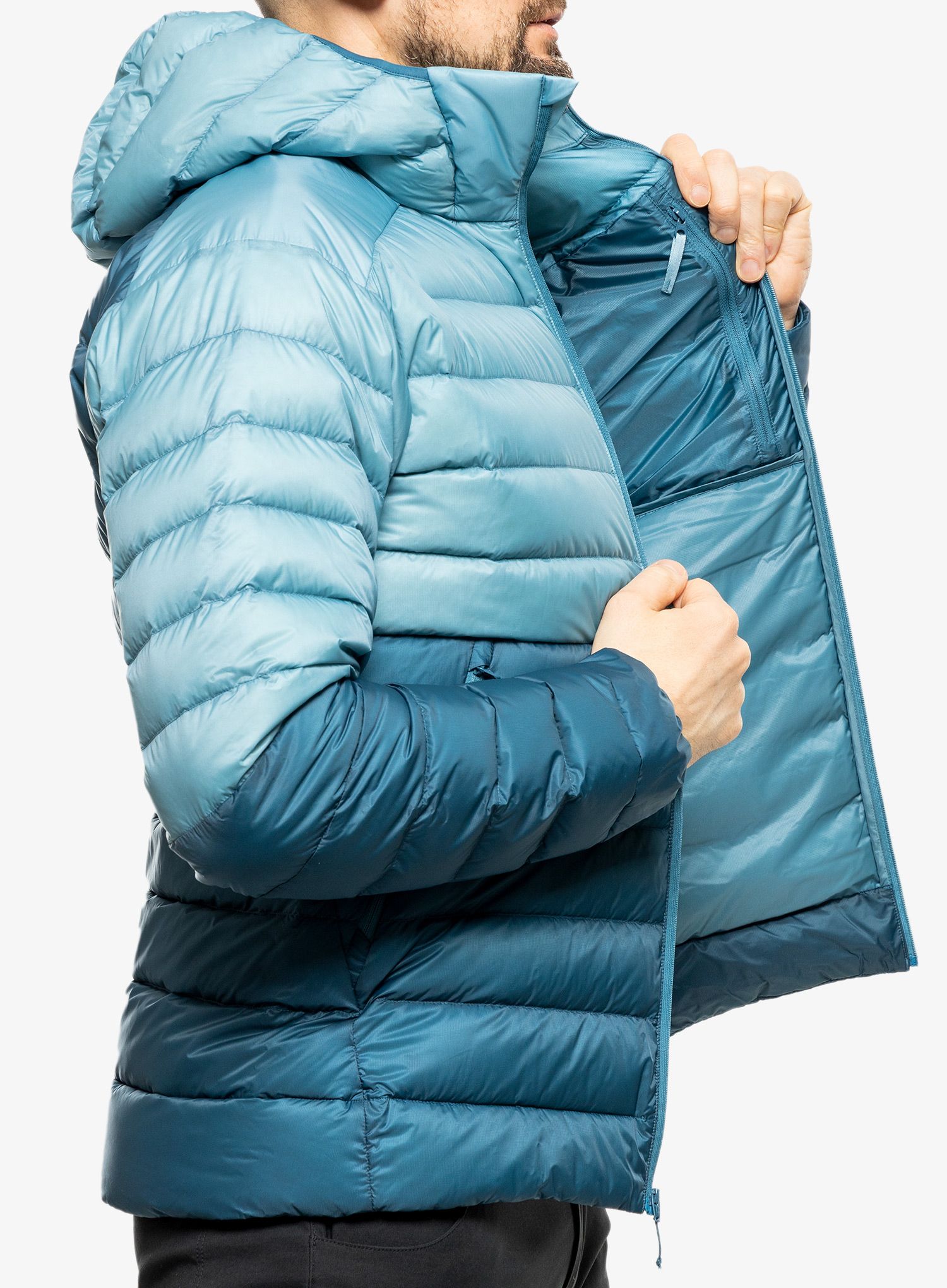 Puhovka Arcteryx Cerium Hoody - serene/solace