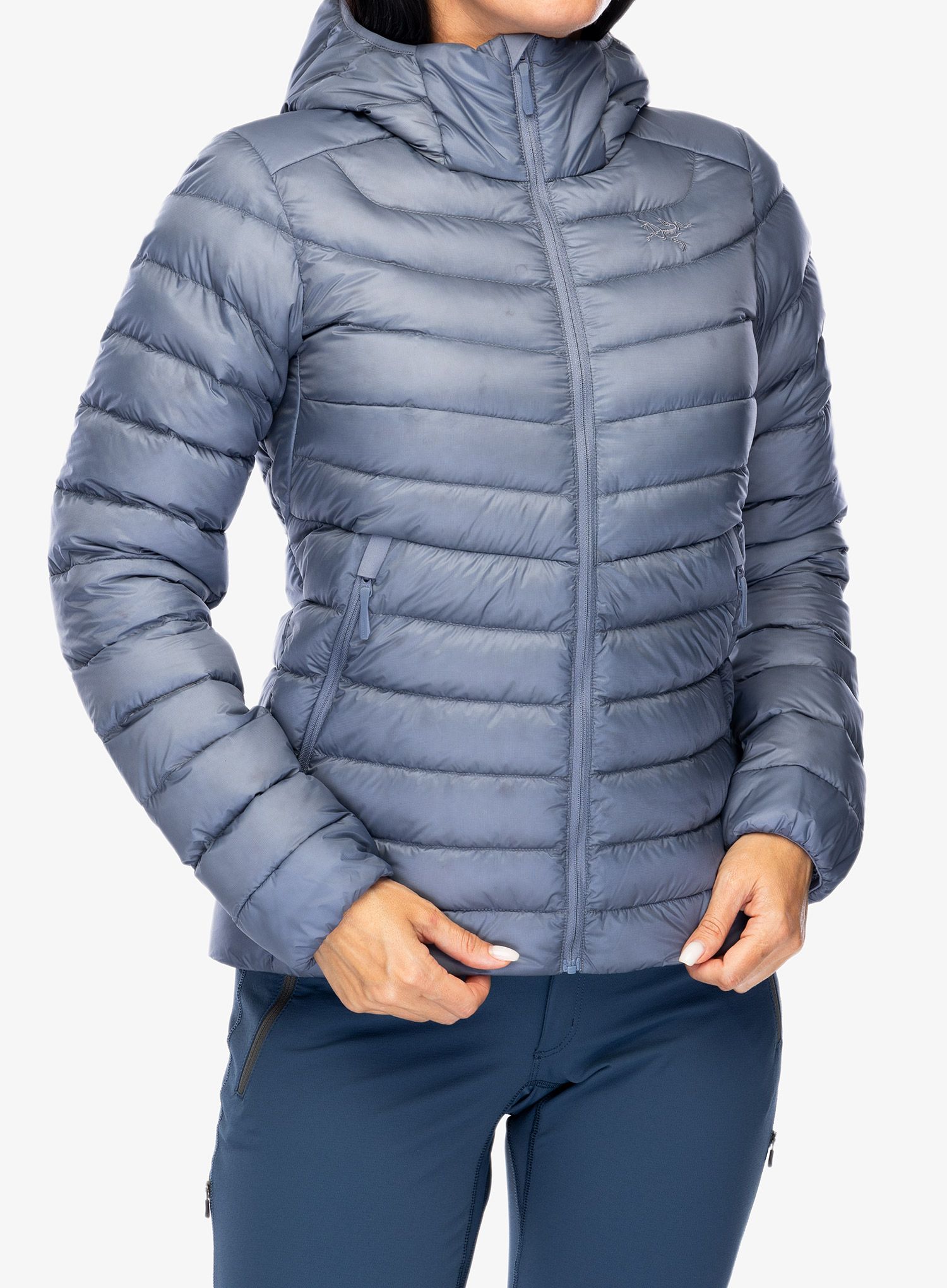 Ženska puhovka Arcteryx Cerium Hoody - stratus
