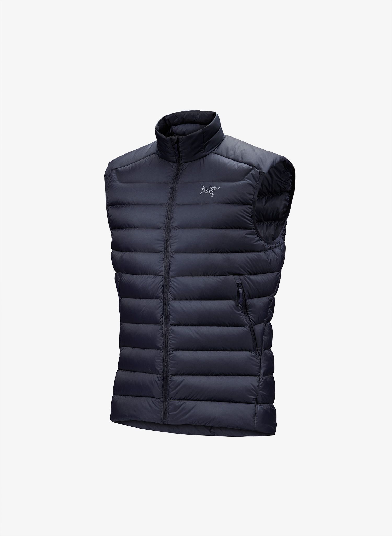 Puhasti brezrokavnik Arcteryx Cerium Vest - black sapphire