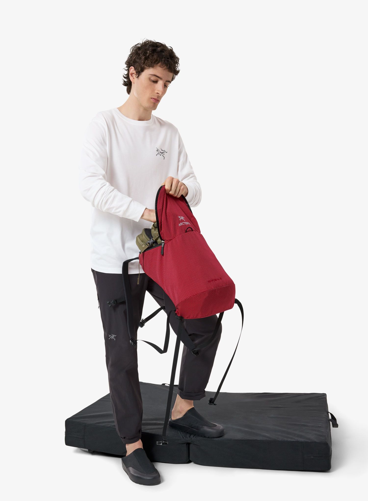 Plezalne hlače Arcteryx Konseal Pant - blk