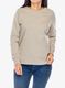 Ženska jopica Arcteryx Kragg Cotton Bird Crew LS - rune/solaris