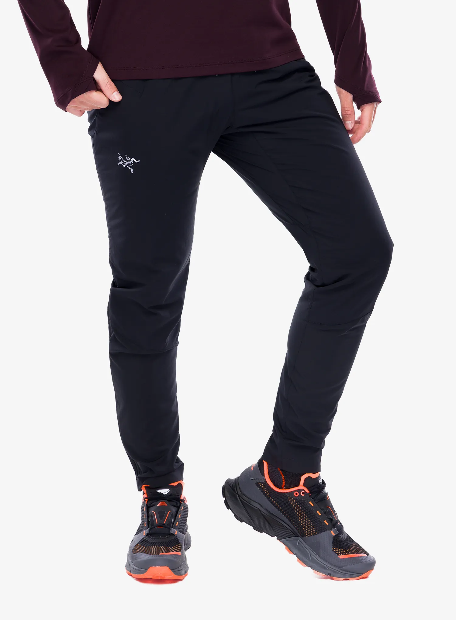 Tekaške hlače Arcteryx Norvan Insulated Pant - black