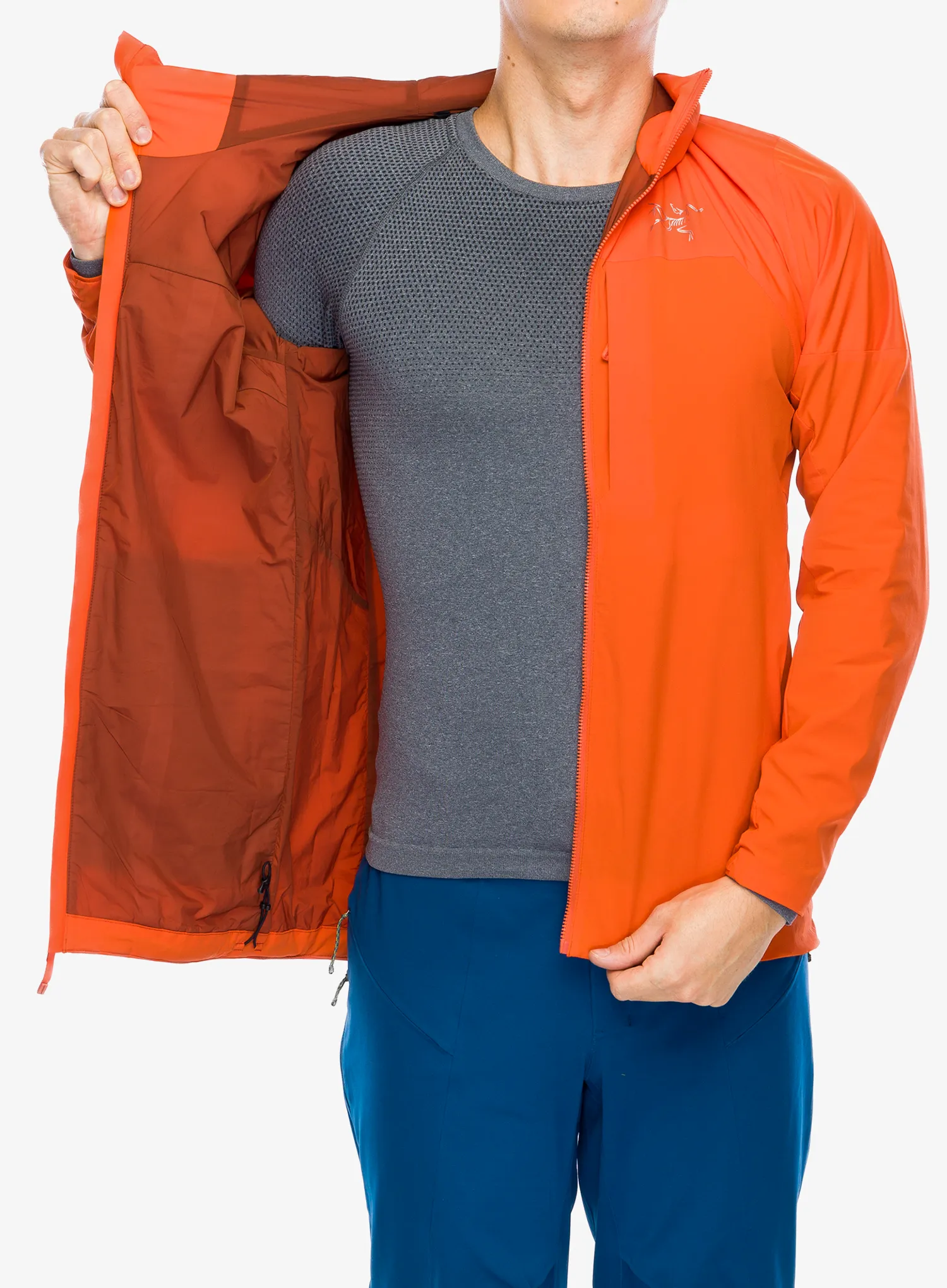 Hibridna jakna Arcteryx Proton Hybrid Hoody - solaris