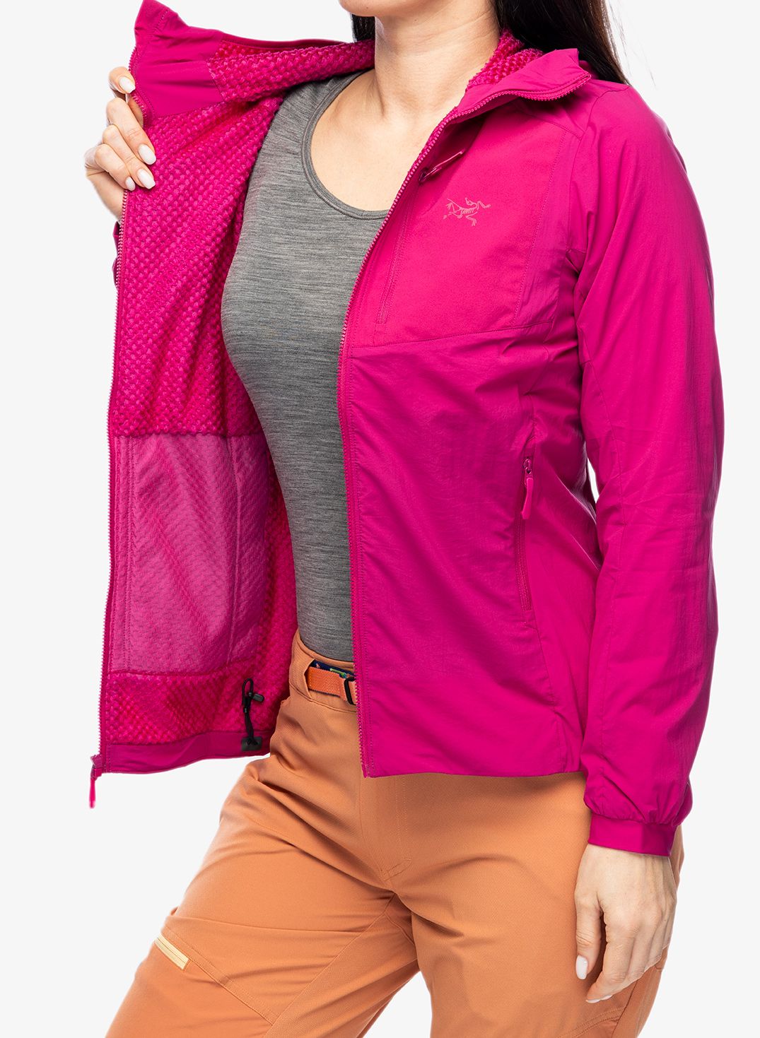 Ženska sintetična jakna Arcteryx Proton Lightweight Hoody - amaranthus