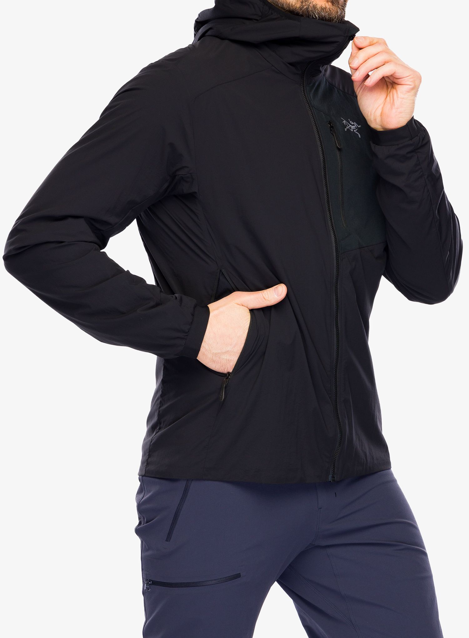Sintetična jakna Arcteryx Proton Lightweight Hoody - black