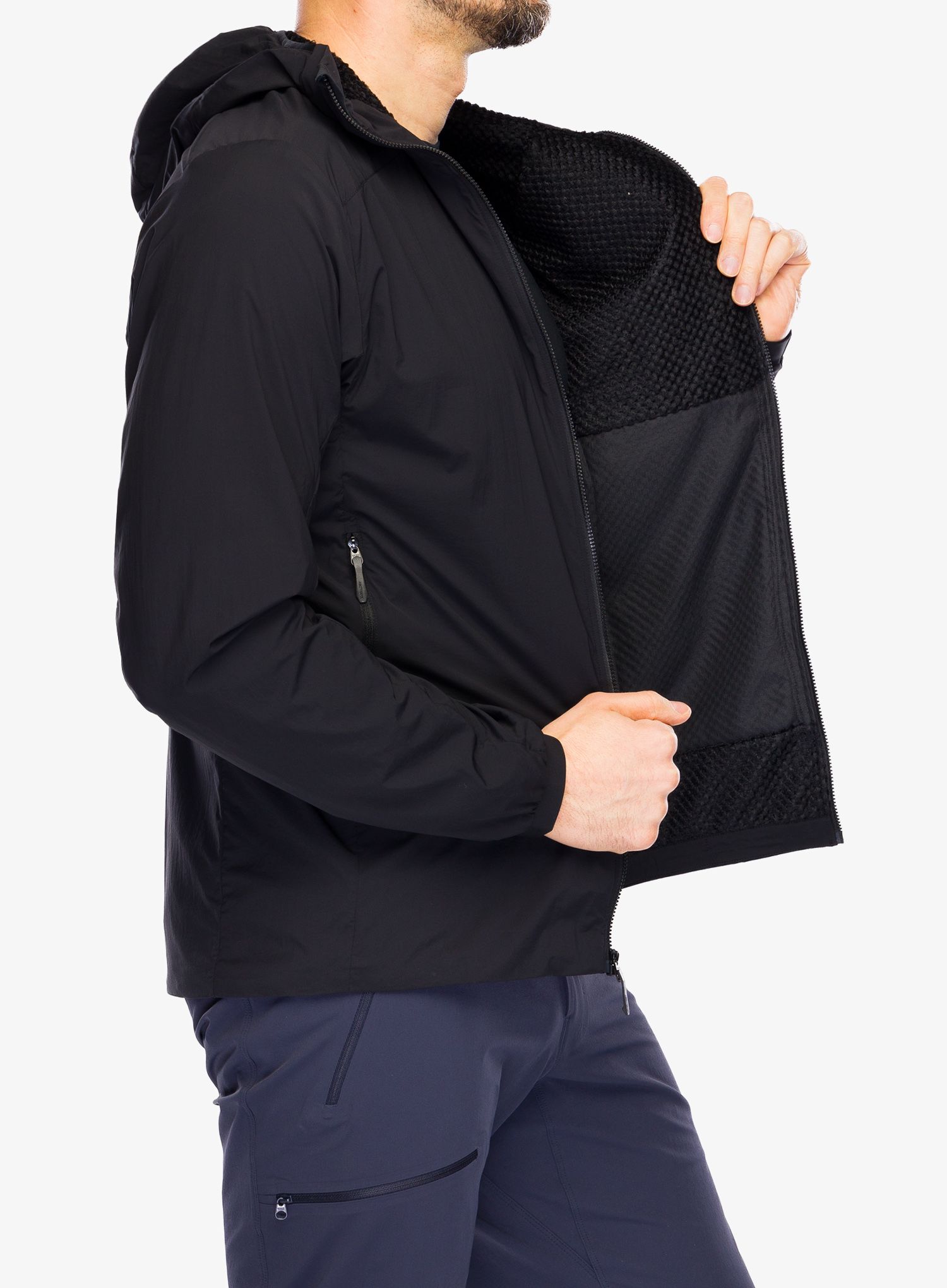 Sintetična jakna Arcteryx Proton Lightweight Hoody - black