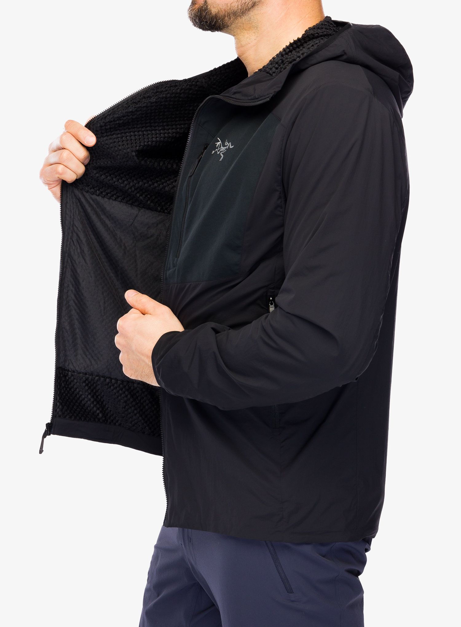 Sintetična jakna Arcteryx Proton Lightweight Hoody - black