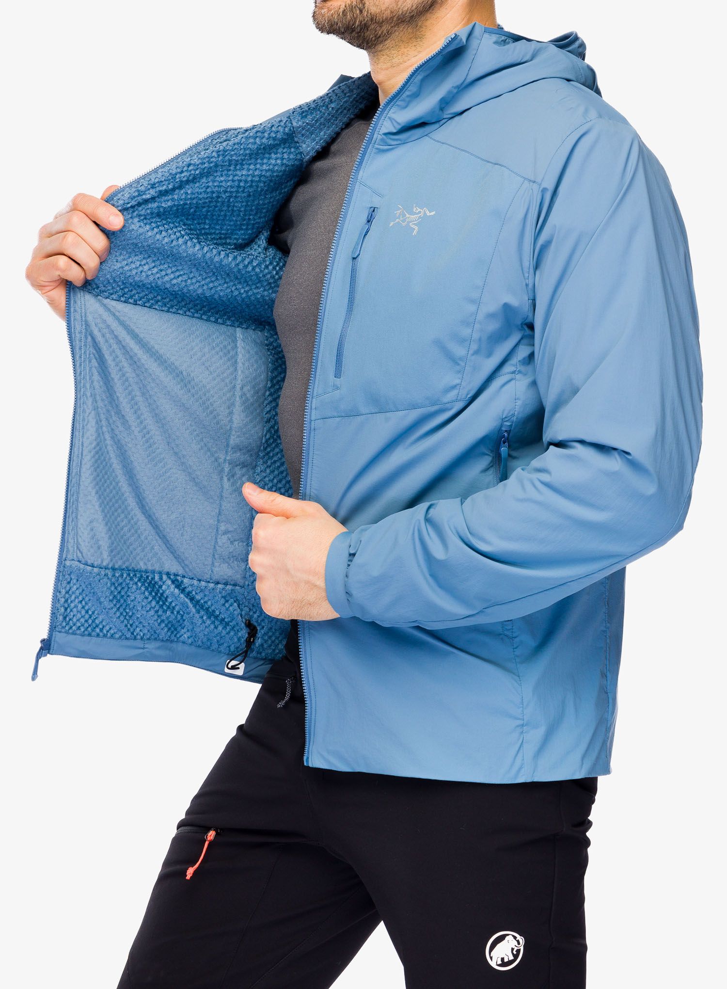 Sintetična jakna Arcteryx Proton Lightweight Hoody - stone wash