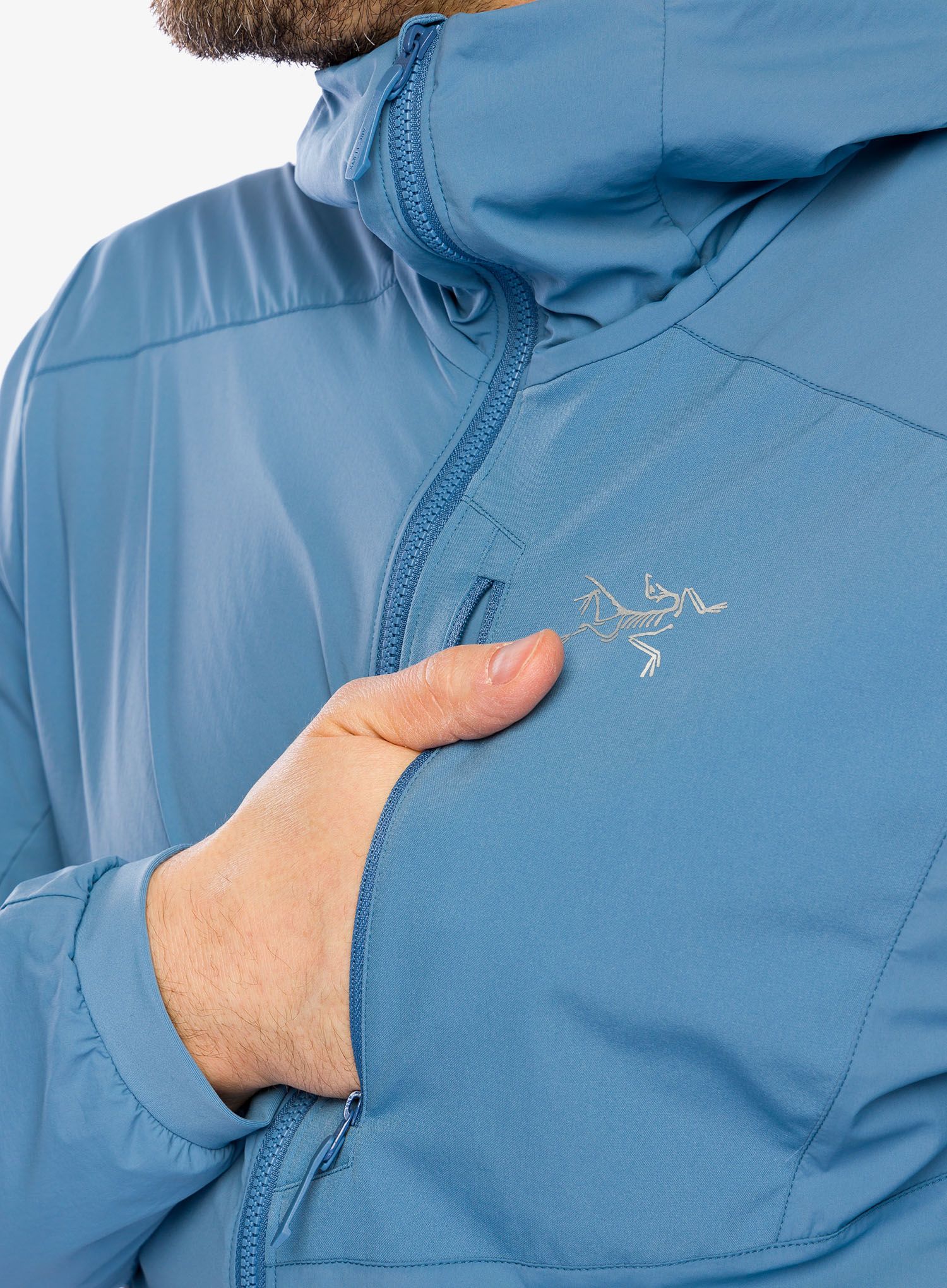 Sintetična jakna Arcteryx Proton Lightweight Hoody - stone wash