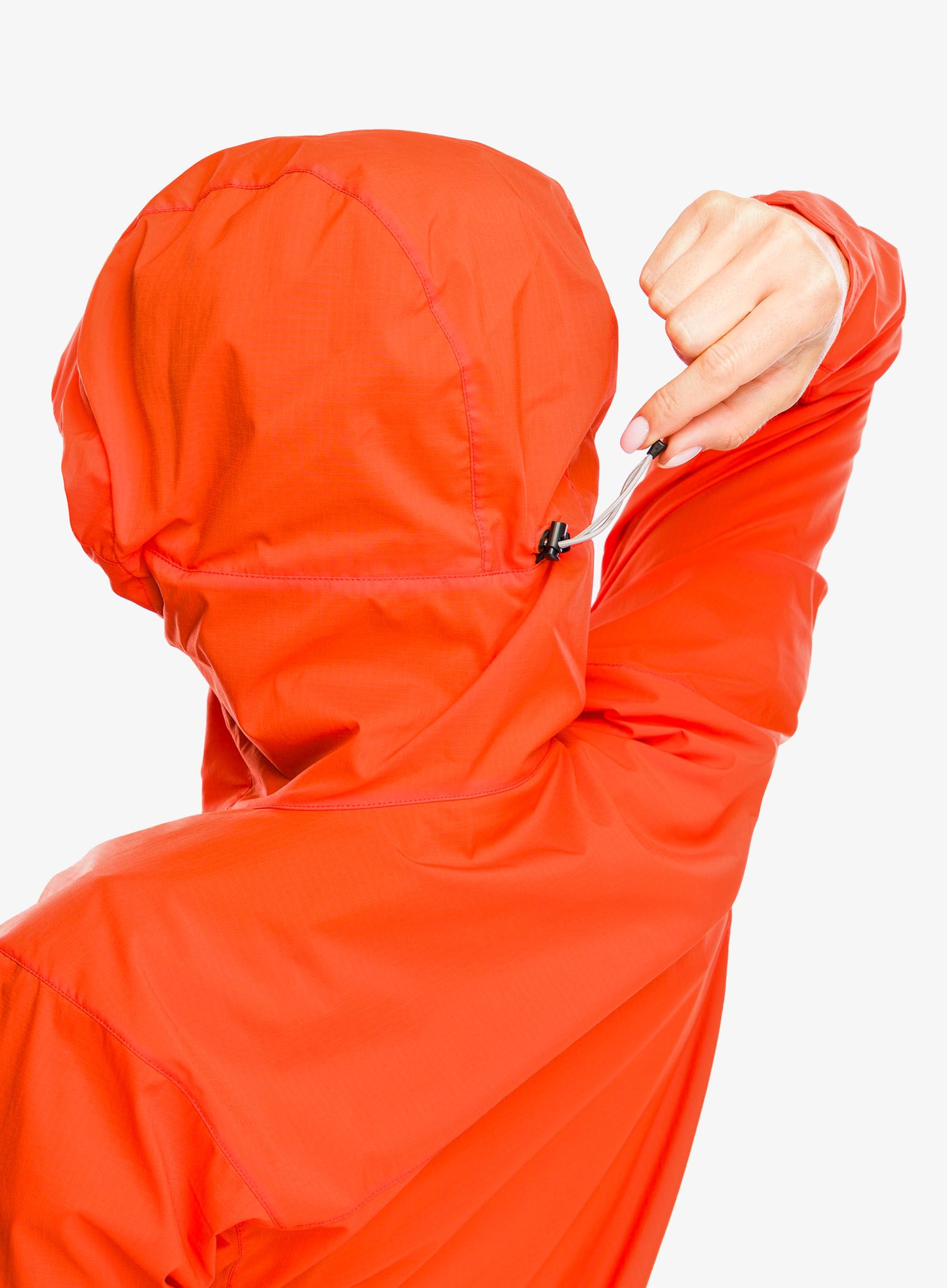 Ženska vetrovka Arcteryx Squamish Hoody - solaris