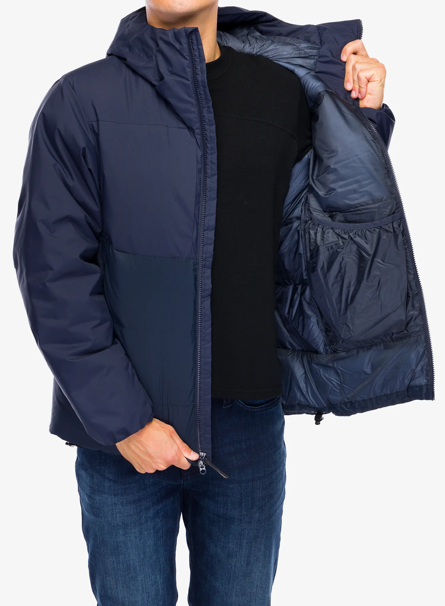 Puhovka Arcteryx Thorium SV Hoody - black sapphire