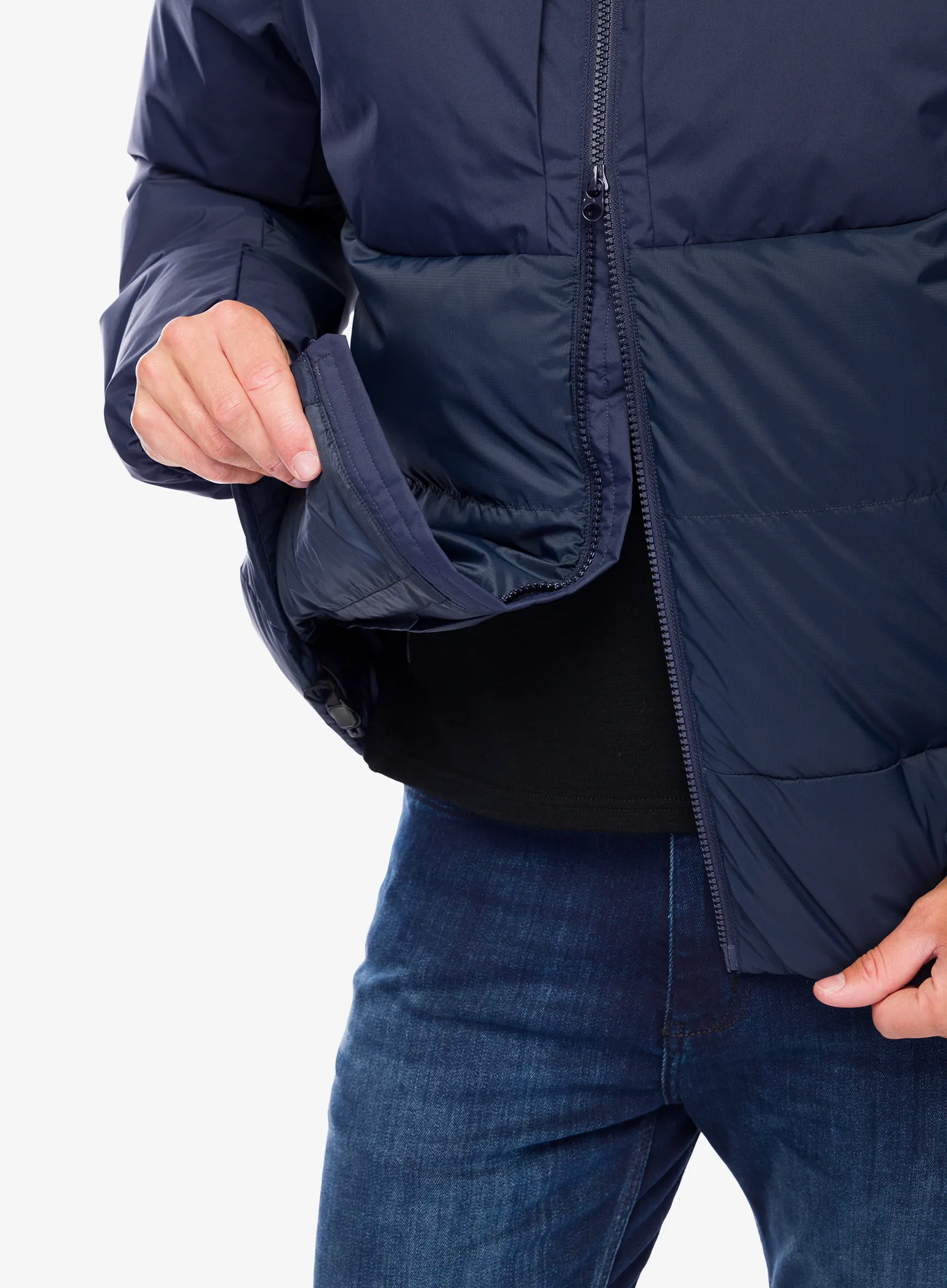 Puhovka Arcteryx Thorium SV Hoody - black sapphire