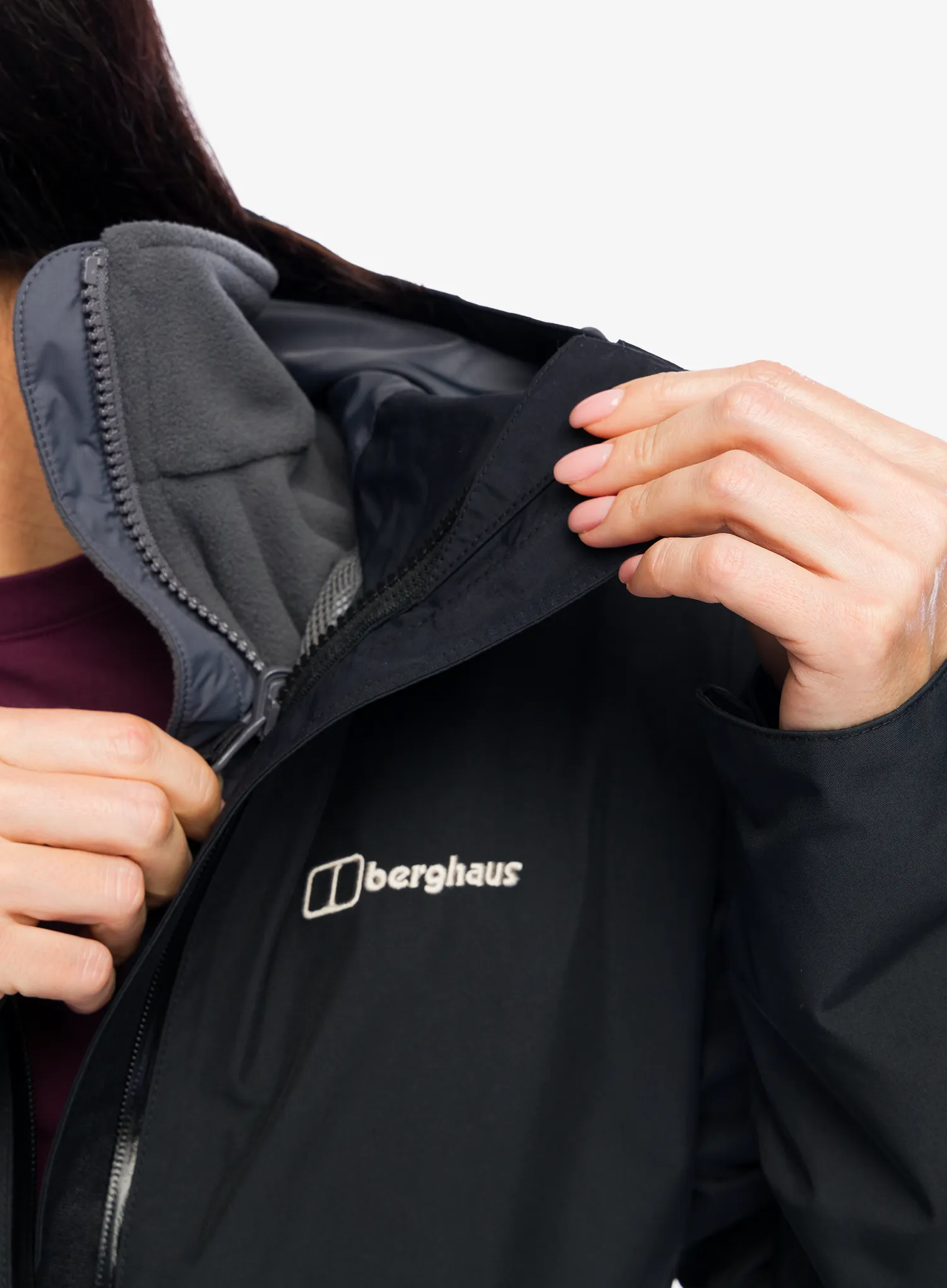 Ženska jakna 3v1 Berghaus Bramblfell GTX Gemini 3in1 Jacket - black