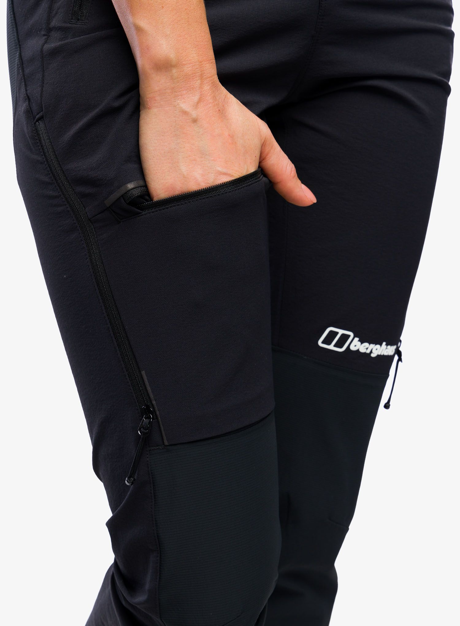 Ženske treking hlače Berghaus MTN Guide Alpine Pant - black