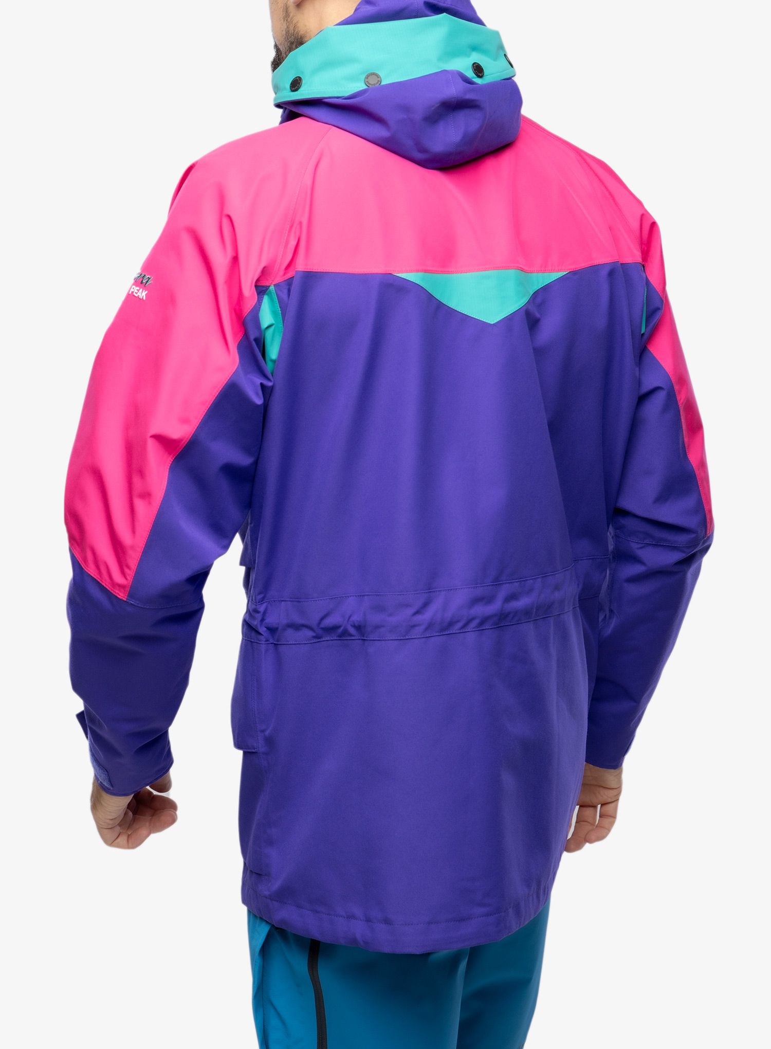Nepremočljiva jakna Berghaus Mera Peak 2000 Jacket - liberty/fiery fuschia/tealcove