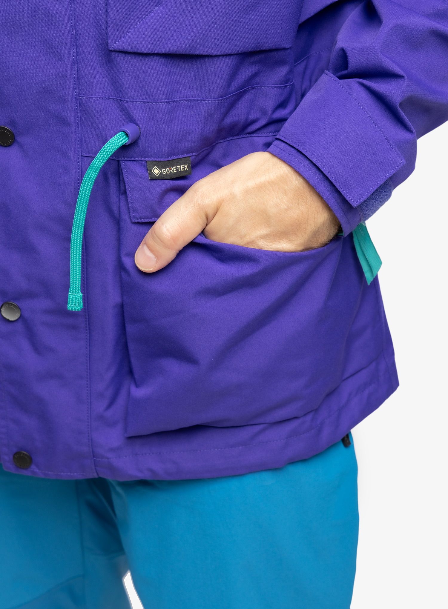 Nepremočljiva jakna Berghaus Mera Peak 2000 Jacket - liberty/fiery fuschia/tealcove