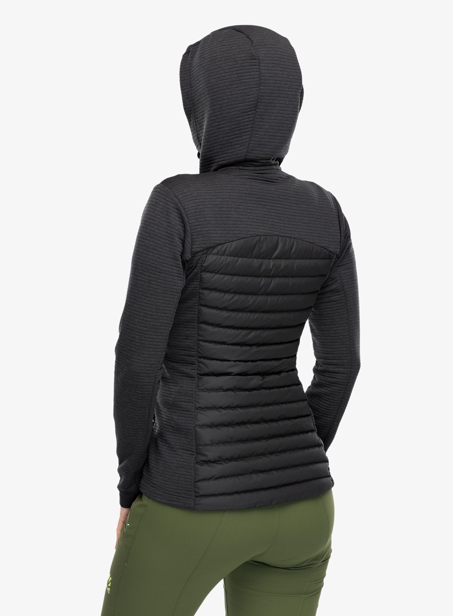 Ženska hibridna jakna Berghaus Nula Hybrid Jacket - black/black