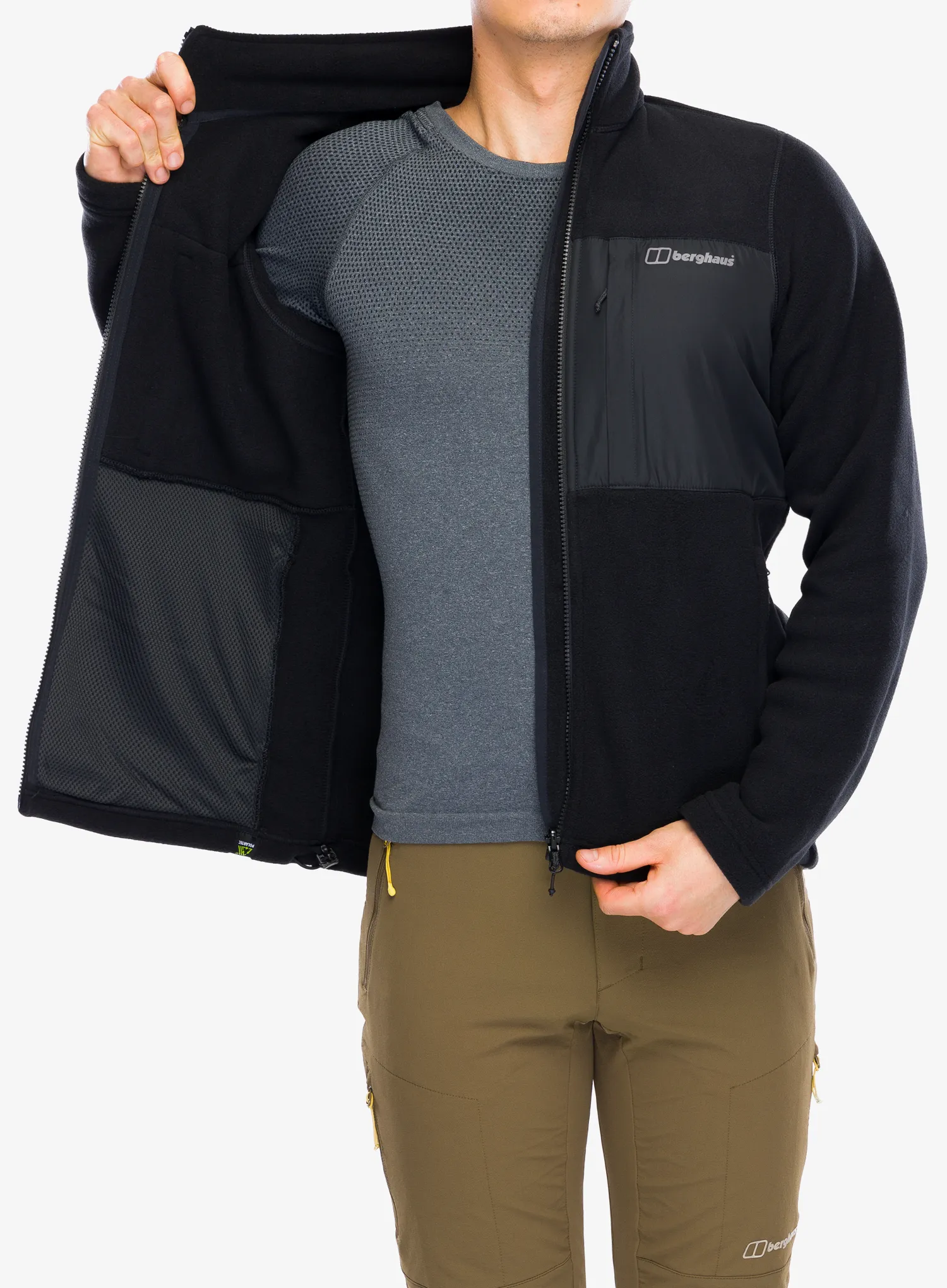 Flis Berghaus Prism Guide IA Jacket - black/black