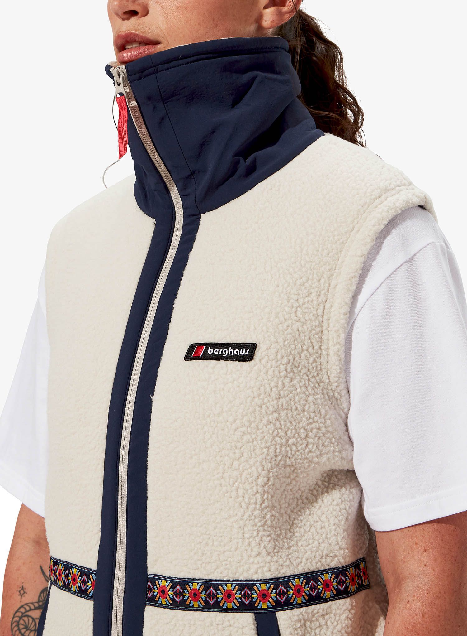 Brezrokavnik Berghaus Rhynie Aztec Vest - stone/dusk