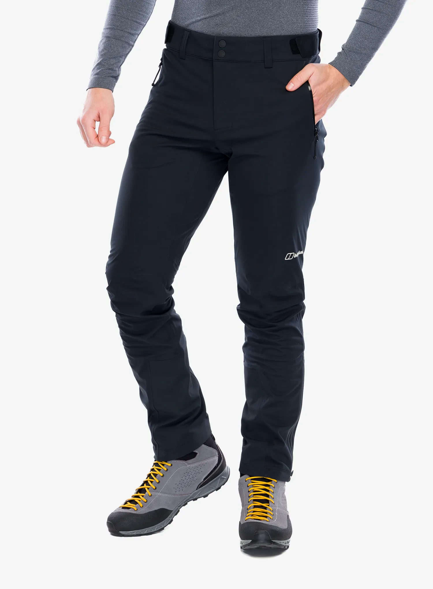 Softshell hlače Berghaus Ridge-Roamer Softshell Pant - black/black