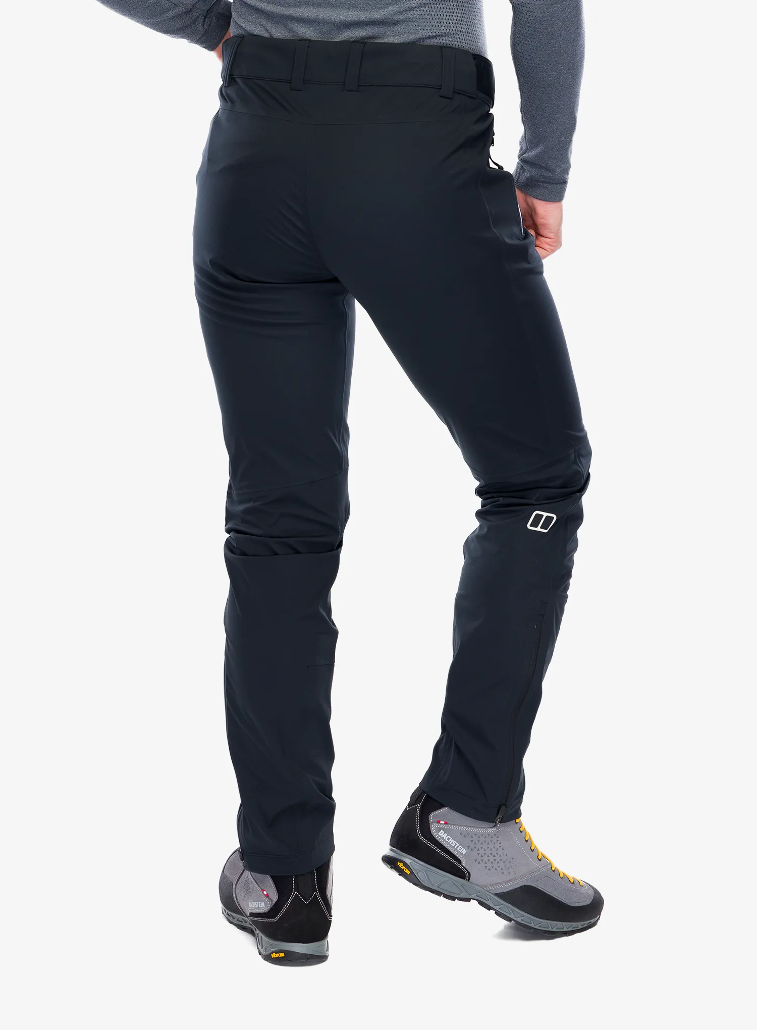 Softshell hlače Berghaus Ridge-Roamer Softshell Pant - black/black