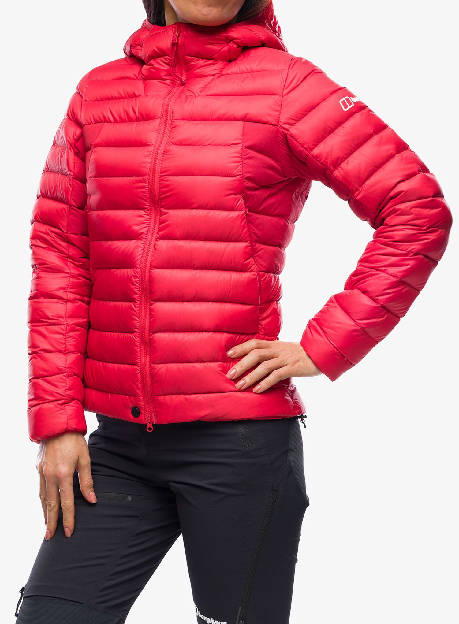 Ženska puhovka Berghaus Seeker MW Down Hoody - goji berry/haute red