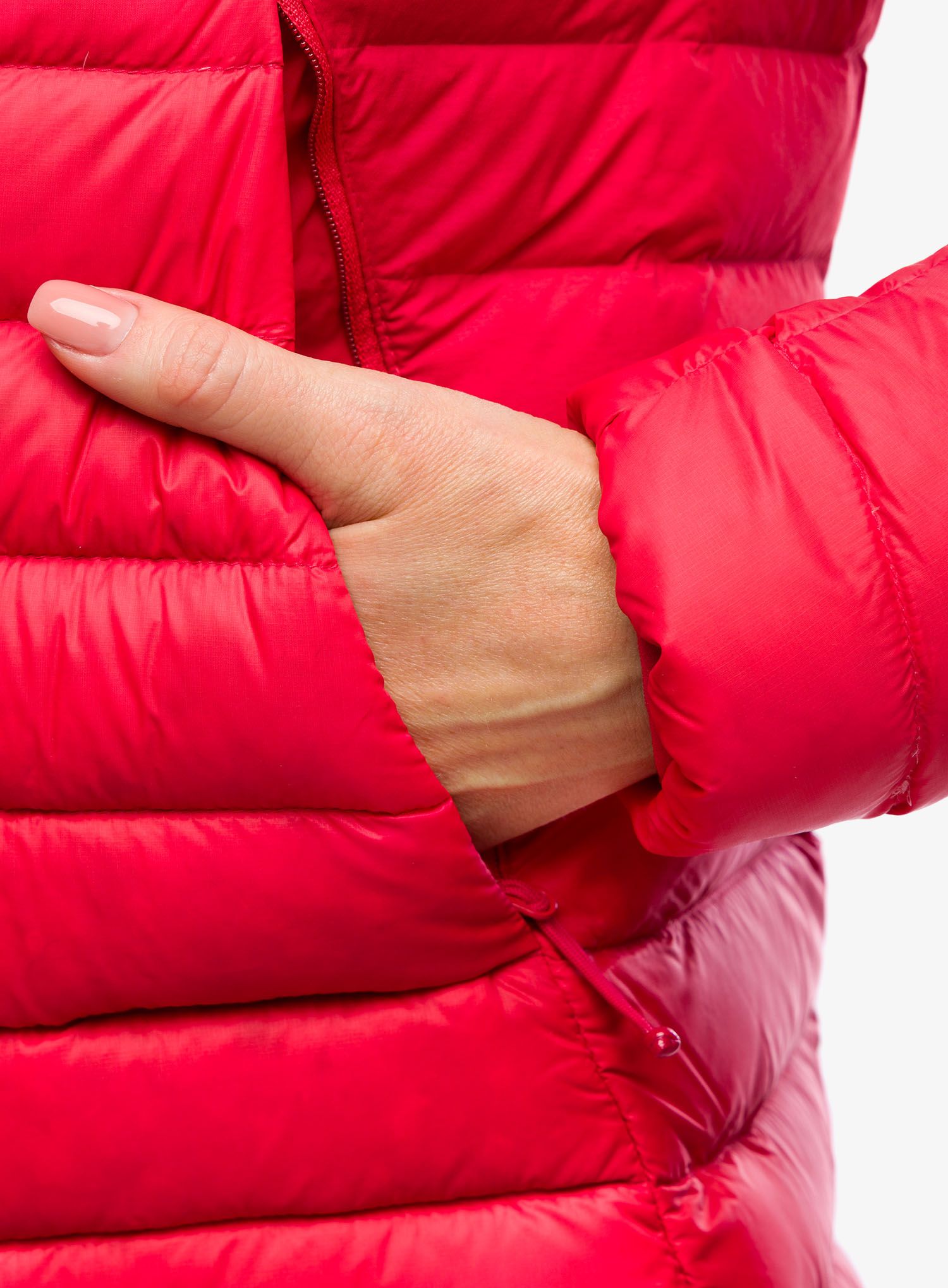 Ženska puhovka Berghaus Seeker MW Down Hoody - goji berry/haute red