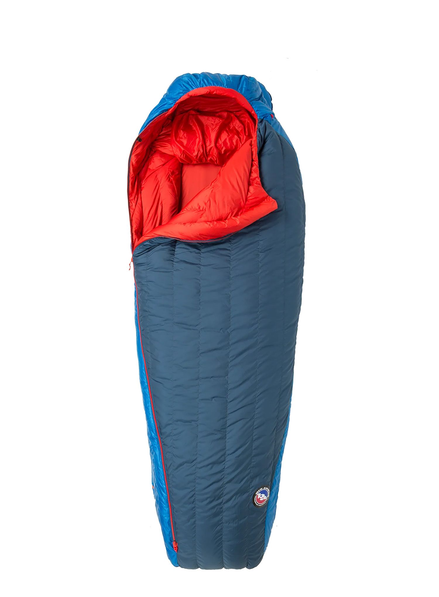 Spalna vreča Big Agnes Anvil Horn 30 (183 cm) Regular Left - blue/red