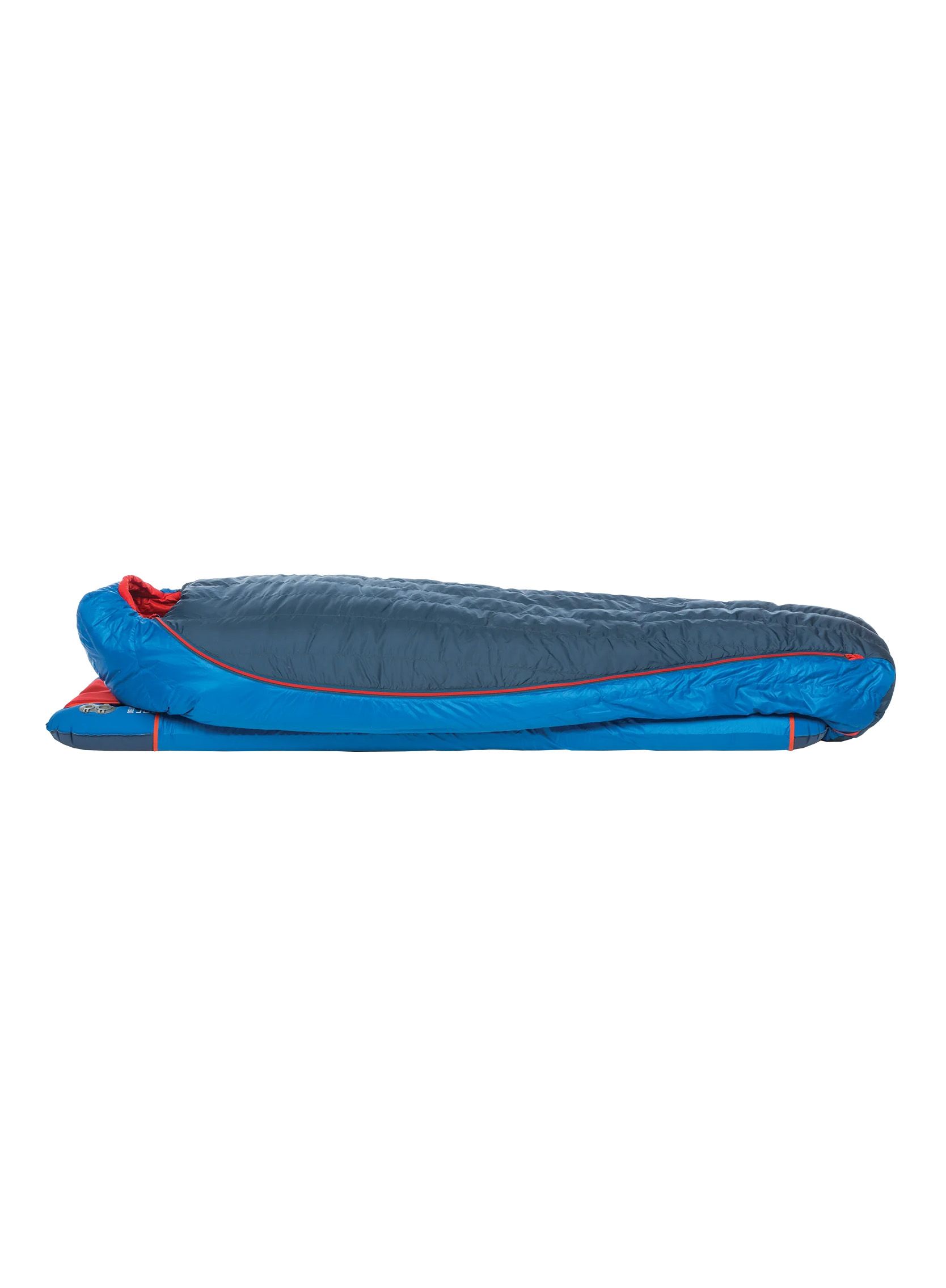 Spalna vreča Big Agnes Anvil Horn 30 (183 cm) Regular Left - blue/red