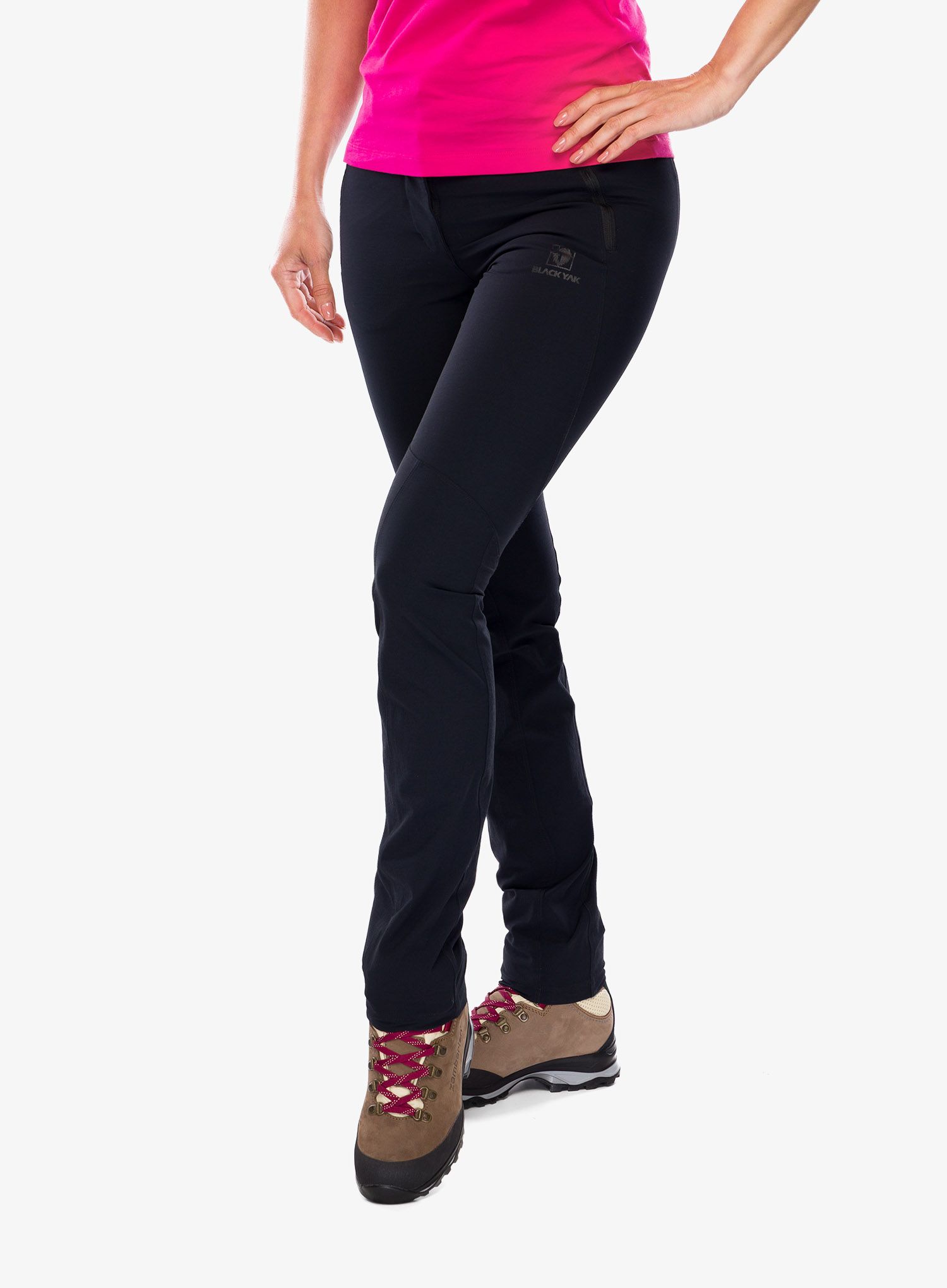 Ženske treking hlače BlackYak Randall Pants - black beauty