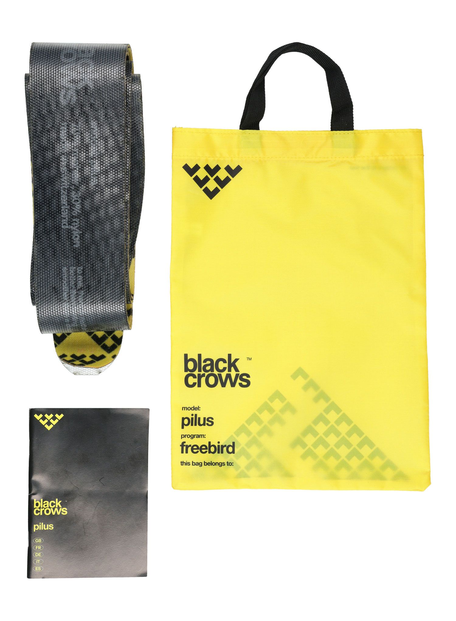 Kože Black Crows Pilus Mentis Freebird - yellow/black