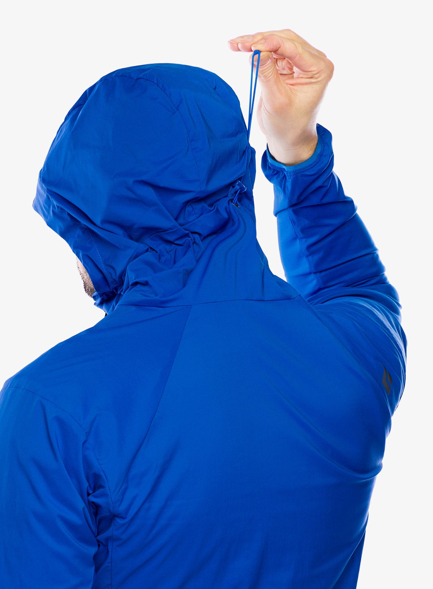 Softshell jakna Black Diamond Alpine Start Insulated Hoody - drifter blue