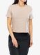 Ženska bombažna majica Black Diamond BD Stripe SS Tee - off white/pale mauve