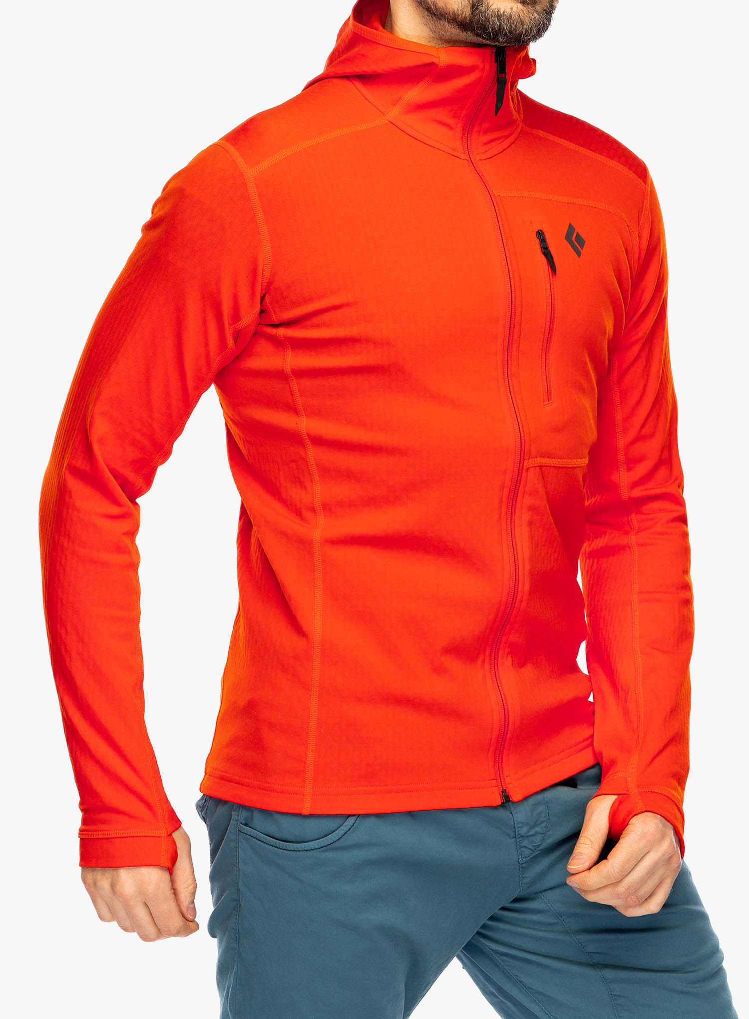 Jopica s kapuco Black Diamond Coefficient Fleece Hoody - octane