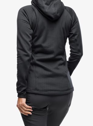 Ženska jopa s kapuco Black Diamond Factor Hoody - black