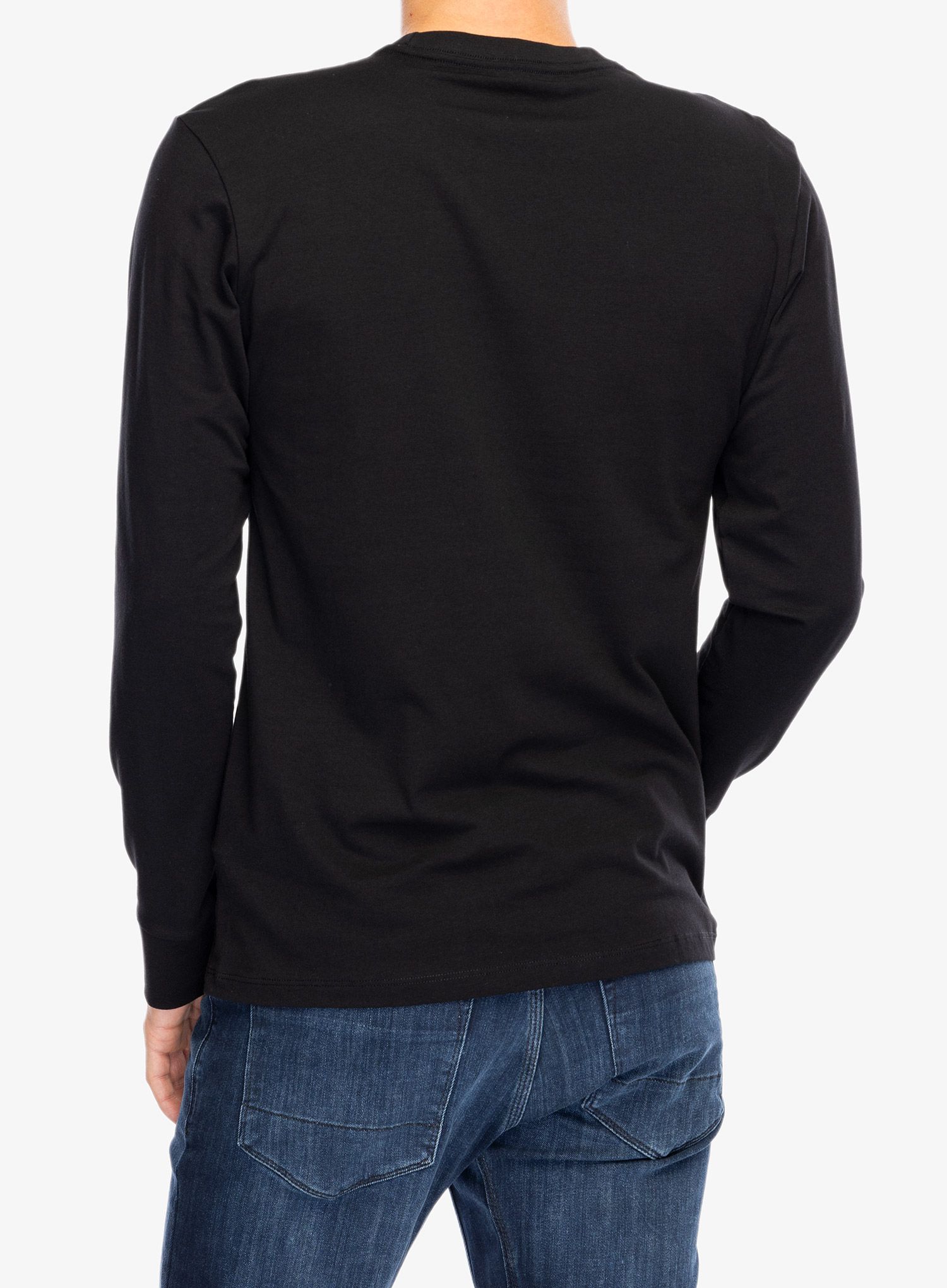 Majica z dolgimi rokavi Black Diamond Heritage Wordmark LS Tee - black