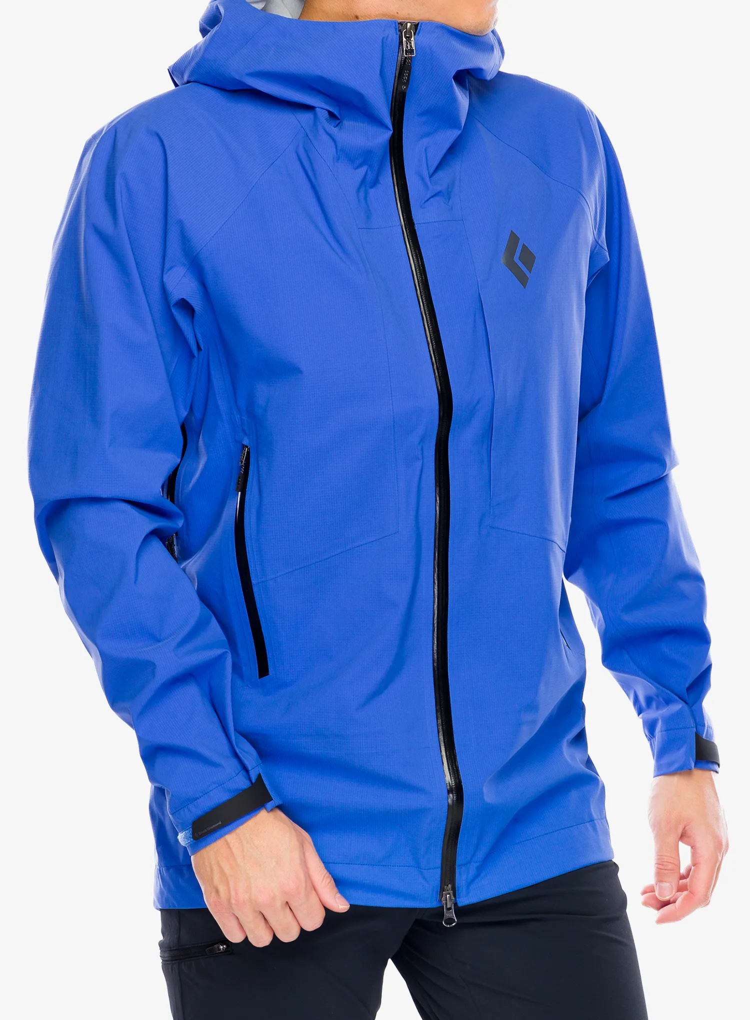 Nepremočljiva jakna Black Diamond Highline Stretch Shell - clean blue