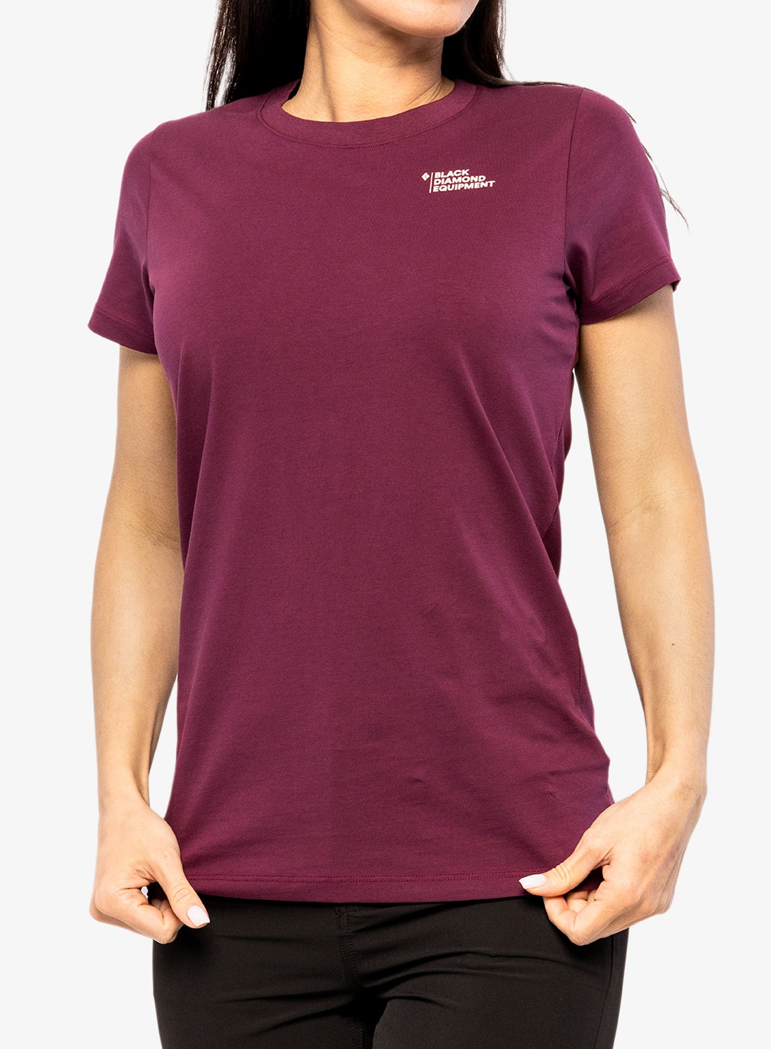 Ženska majica Black Diamond Multi Sport Tee S/S - blackberry
