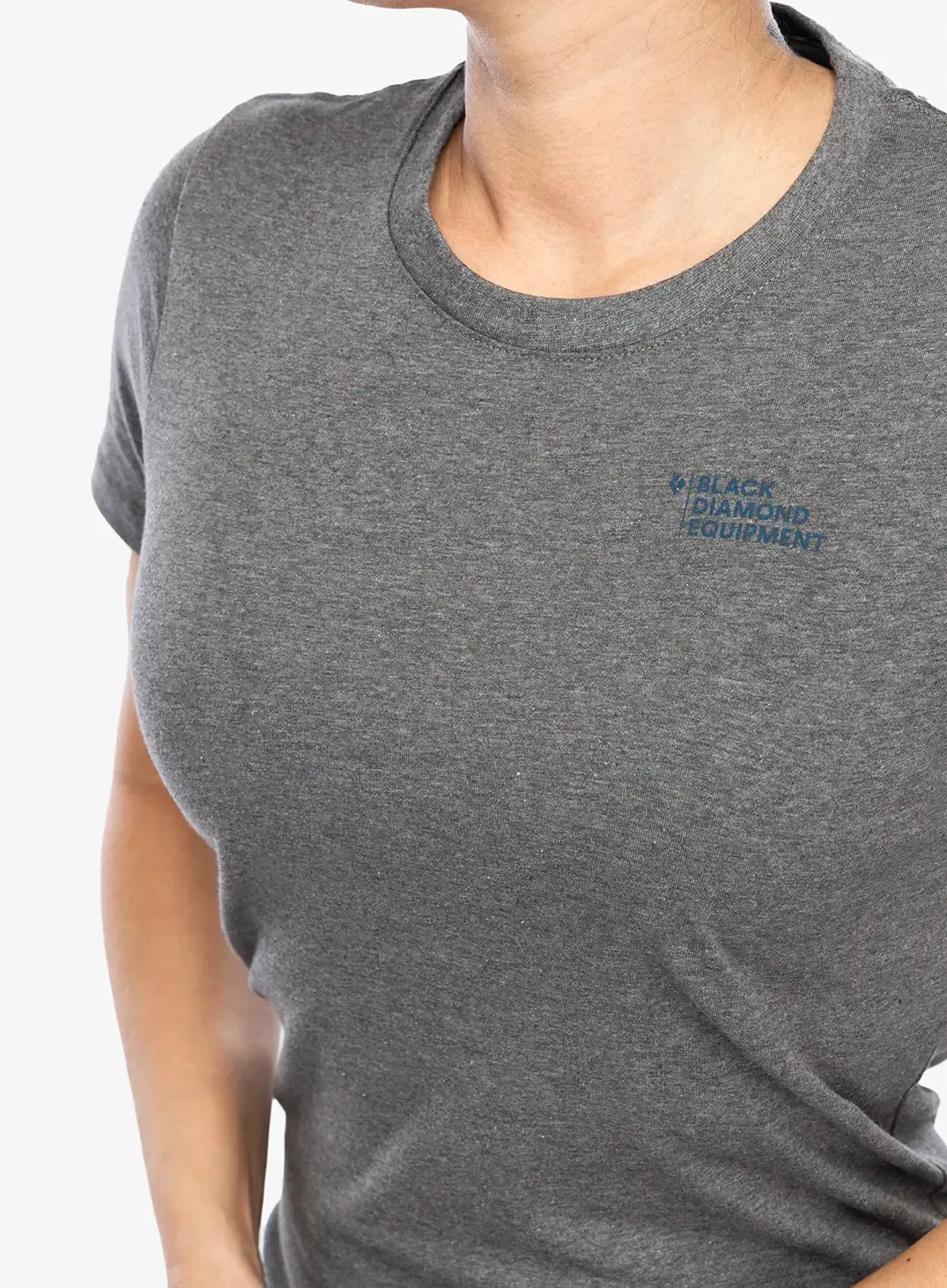 Ženska majica s potiskom Black Diamond Multi Sport Tee S/S - charcoal heather