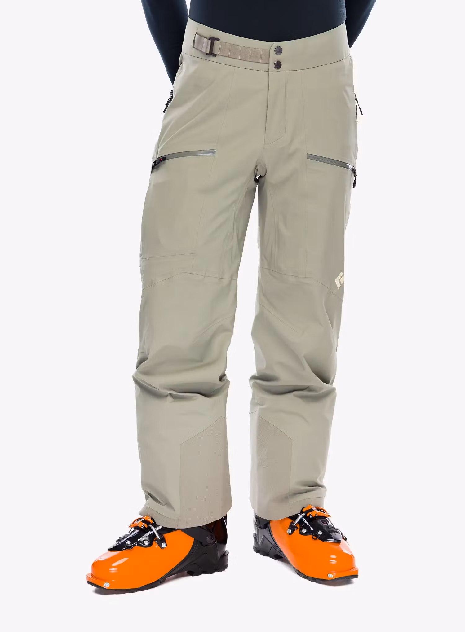 Smučarske hlače Black Diamond Recon LT Stretch Pants - pine smoke