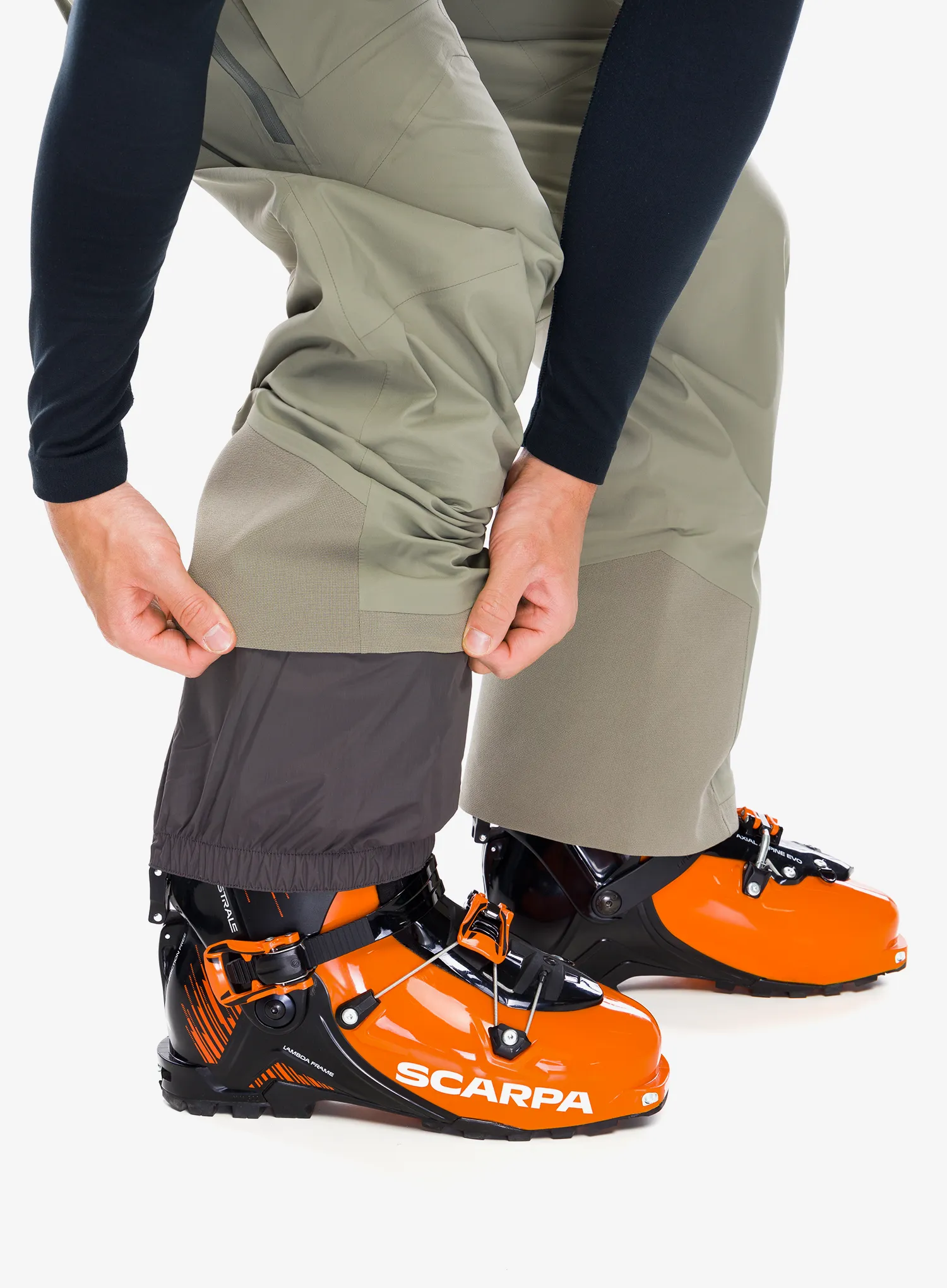 Smučarske hlače Black Diamond Recon LT Stretch Pants - pine smoke
