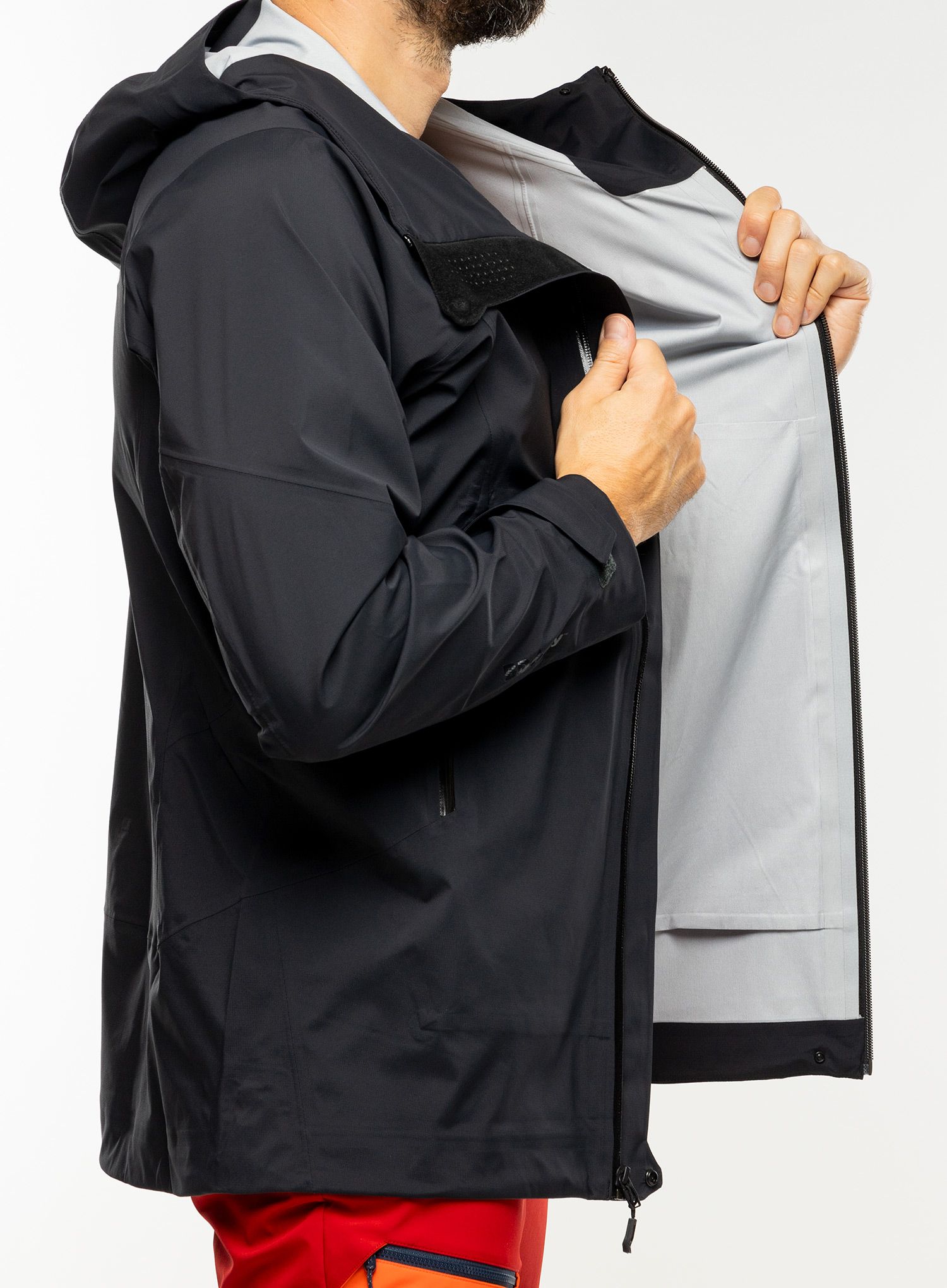 Nepremočljiva jakna Black Diamond Recon LT Stretch Shell - black