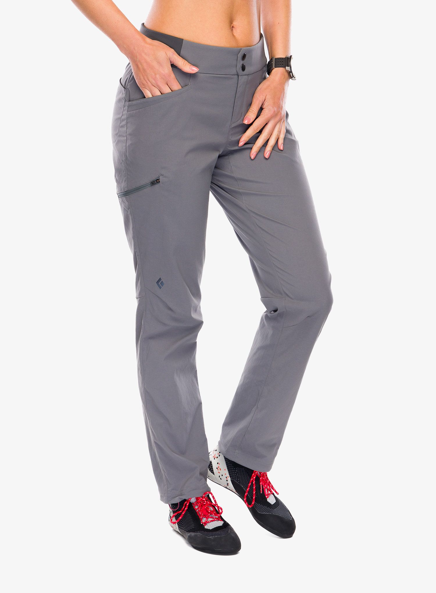 Ženske hlače Black Diamond Technician Alpine Pants - steel grey