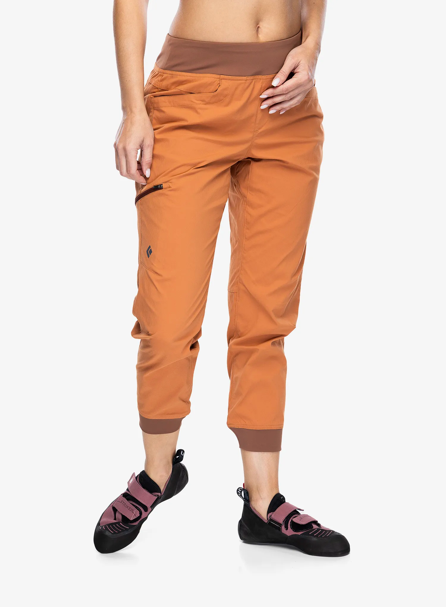 Ženske hlače Black Diamond Technician Jogger Pants - moab brown