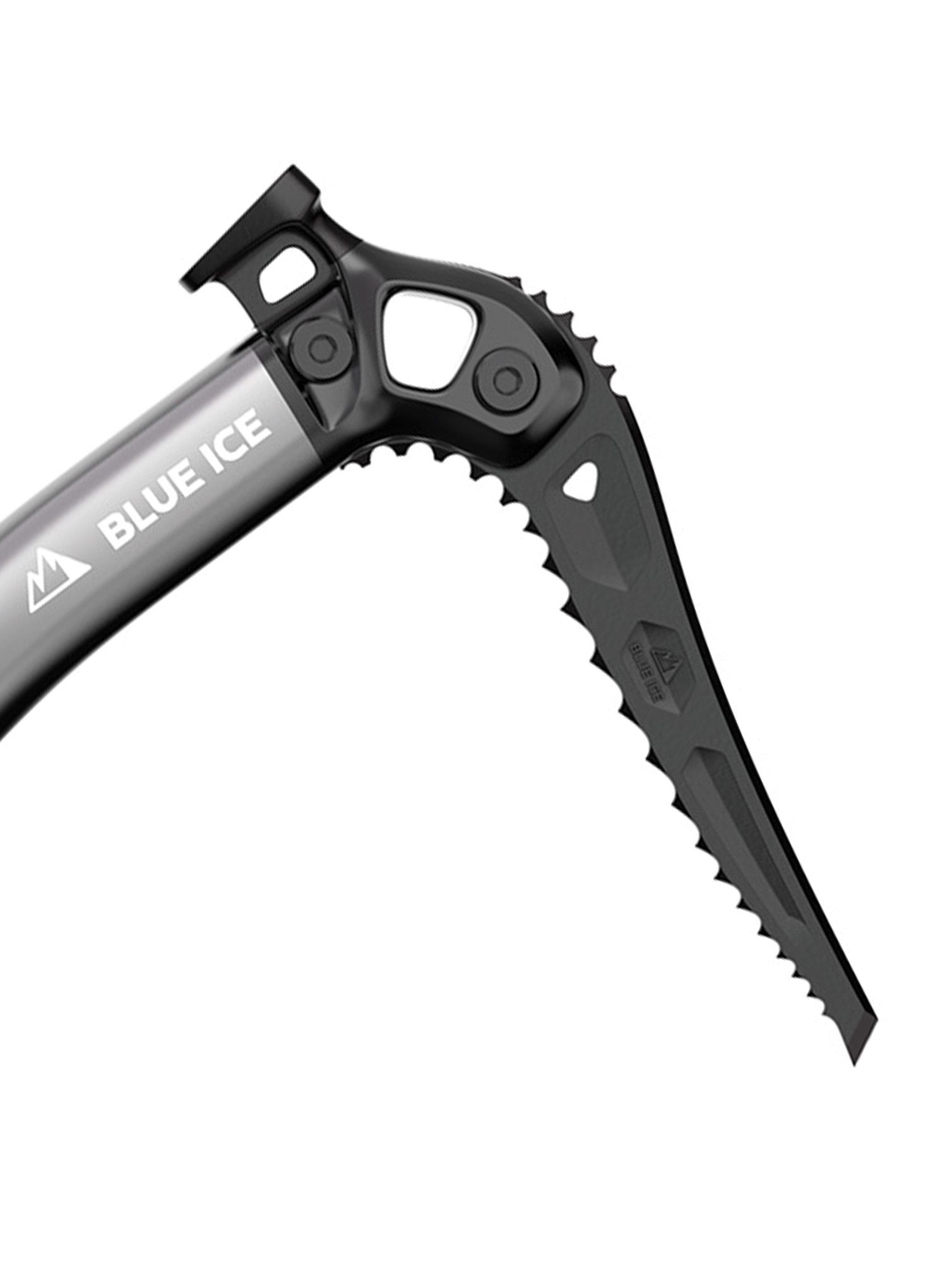 Alpinistični cepin Blue Ice Styx Hammer 50 cm - dark grey
