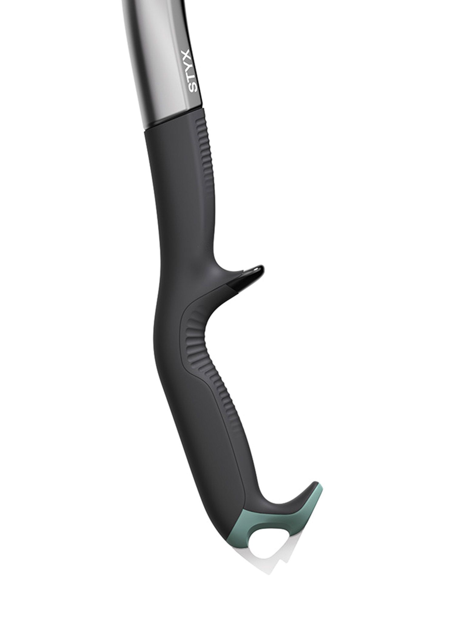 Alpinistični cepin Blue Ice Styx Hammer 50 cm - dark grey