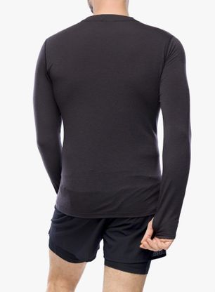 Tekaška jopica Brooks High Point Long Sleeve - black