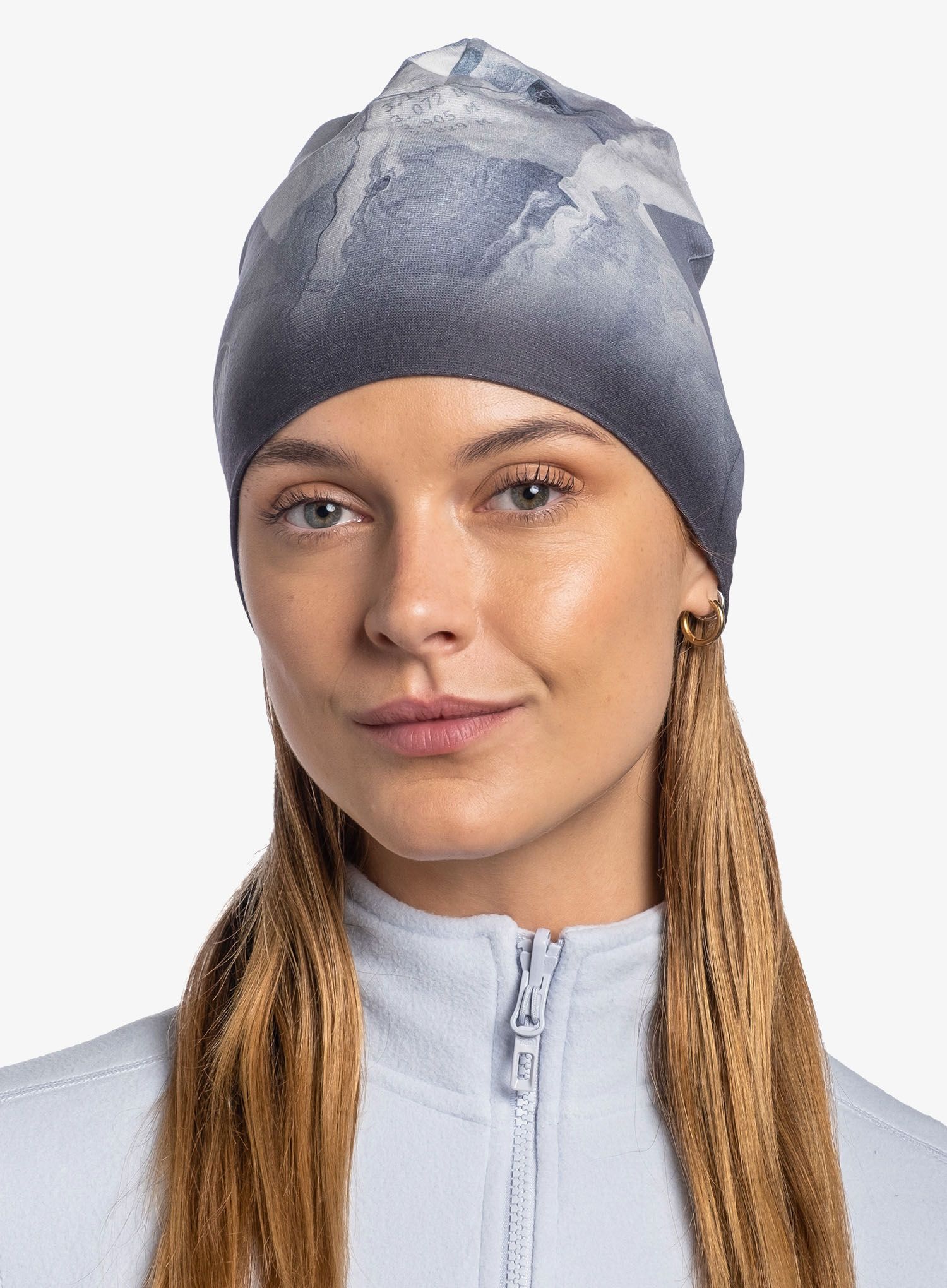 Termo kapa Buff Ecostretch Beanie - snout ash